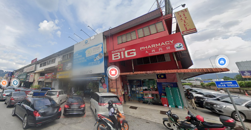 Taman Melawati Shop, Jalan Negara (1)