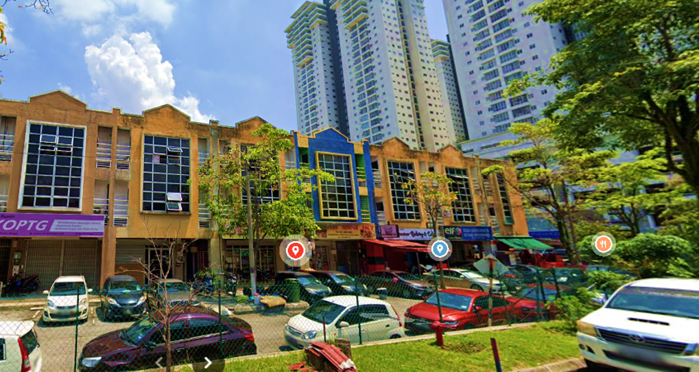Taman Pelangi, Sentul Shoplot (1)